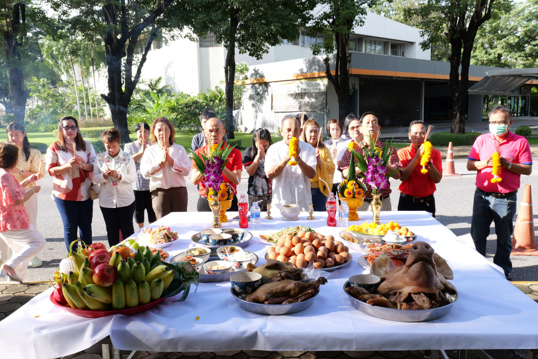 รูปภาพกิจกรรม สหกรณ์ออมทรัพย์การสื่อสารแห่งประเทศไทย ภาพกิจกรรม ทำบุญครบรอบ 54 ปี 0