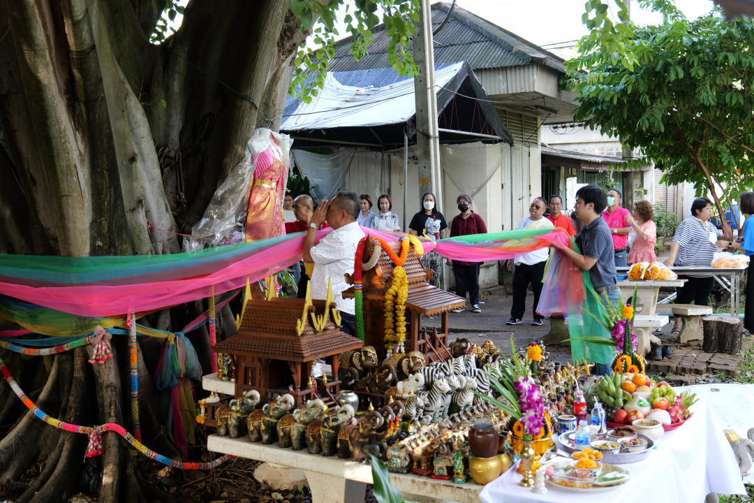 รูปภาพกิจกรรม สหกรณ์ออมทรัพย์การสื่อสารแห่งประเทศไทย ภาพกิจกรรม ทำบุญครบรอบ 54 ปี 3