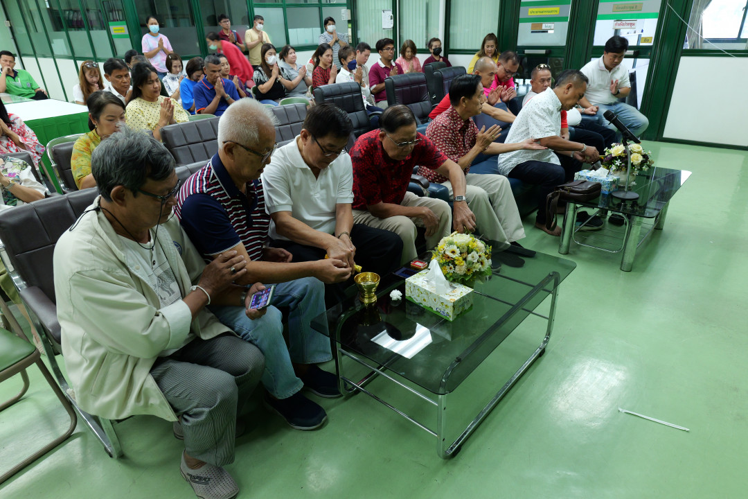 รูปภาพกิจกรรม สหกรณ์ออมทรัพย์การสื่อสารแห่งประเทศไทย ภาพกิจกรรม ทำบุญครบรอบ 54 ปี 20