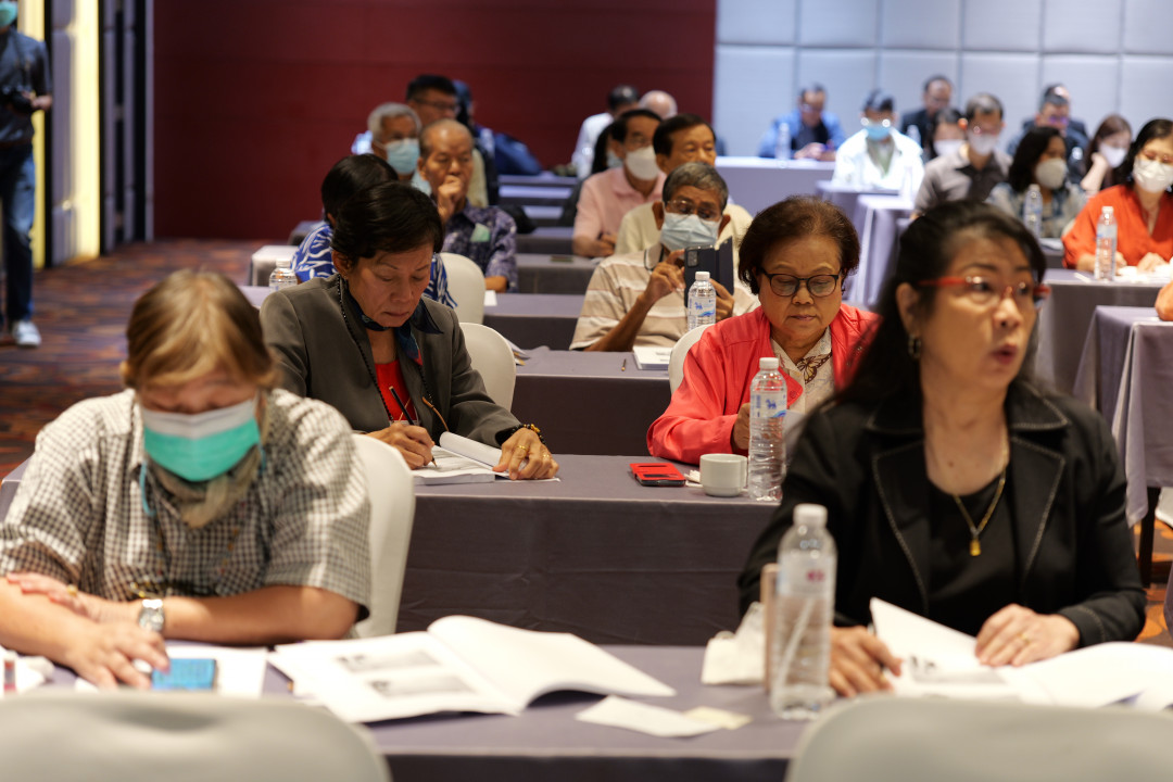 รูปภาพกิจกรรม สหกรณ์ออมทรัพย์การสื่อสารแห่งประเทศไทย ภาพกิจกรรม การประชุมสัมมนาสมาชิกที่เป็นตัวแทน/สมาชิก/ผู้เกษียณอายุส่วนกลาง ครั้งที่ 1 ประจำปี 2566 (สมาชิกเกษียณอายุในพื้นที่ส่วนกลาง) เมื่อวันที่ 19 พฤศจิกายน 2566 17