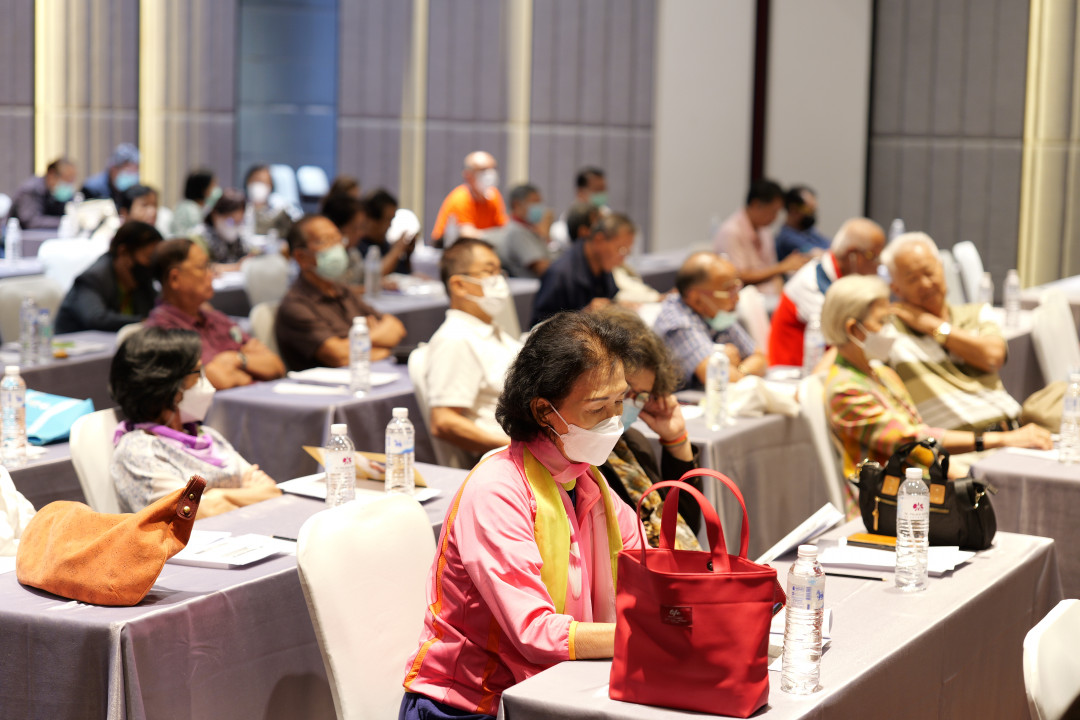 รูปภาพกิจกรรม สหกรณ์ออมทรัพย์การสื่อสารแห่งประเทศไทย ภาพกิจกรรม การประชุมสัมมนาสมาชิกที่เป็นตัวแทน/สมาชิก/ผู้เกษียณอายุส่วนกลาง ครั้งที่ 1 ประจำปี 2566 (สมาชิกเกษียณอายุในพื้นที่ส่วนกลาง) เมื่อวันที่ 19 พฤศจิกายน 2566 21