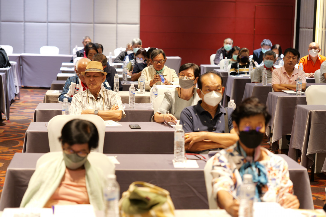 รูปภาพกิจกรรม สหกรณ์ออมทรัพย์การสื่อสารแห่งประเทศไทย ภาพกิจกรรม การประชุมสัมมนาสมาชิกที่เป็นตัวแทน/สมาชิก/ผู้เกษียณอายุส่วนกลาง ครั้งที่ 1 ประจำปี 2566 (สมาชิกเกษียณอายุในพื้นที่ส่วนกลาง) เมื่อวันที่ 19 พฤศจิกายน 2566 24