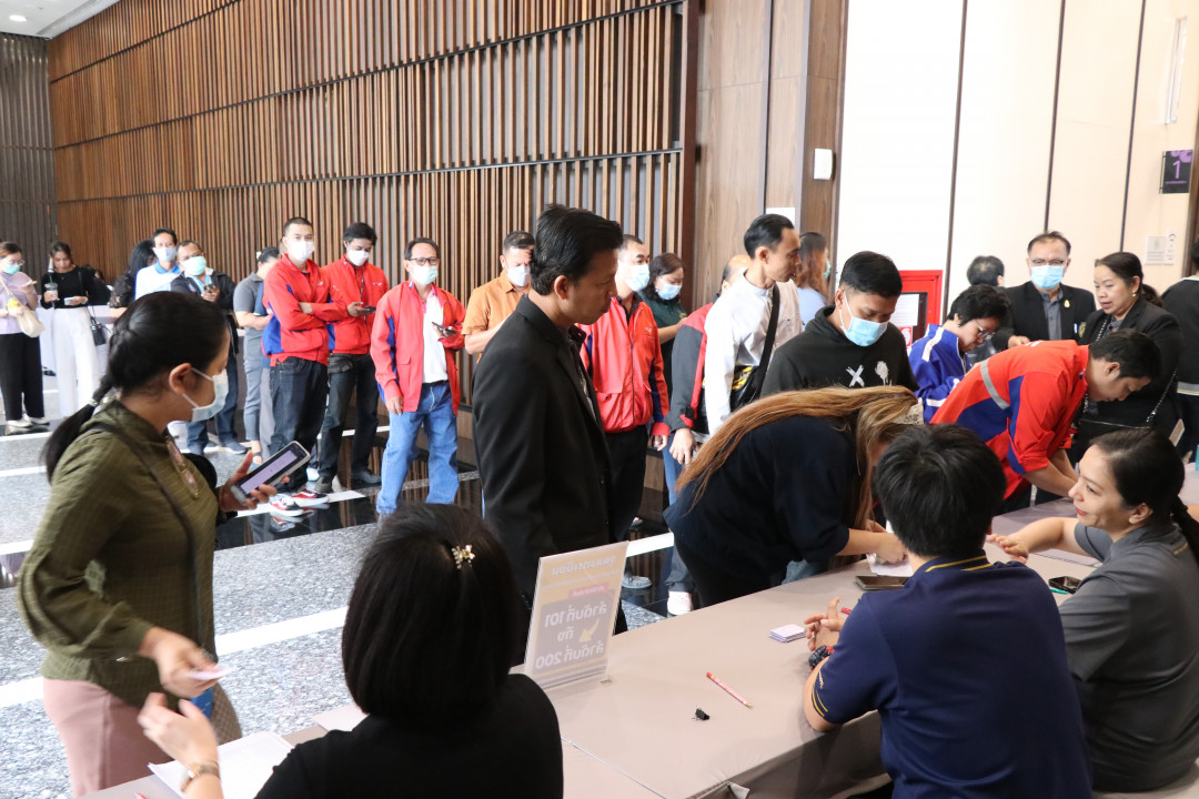 รูปภาพกิจกรรม สหกรณ์ออมทรัพย์การสื่อสารแห่งประเทศไทย ภาพกิจกรรม การประชุมสัมมนาสมาชิกที่เป็นตัวแทน/สมาชิก/ผู้เกษียณอายุส่วนกลาง ครั้งที่ 2 ประจำปี 2566 (สมาชิกปฏิบัติหน้าที่ในพื้นที่ส่วนกลาง) เมื่อวันที่ 26 พฤศจิกายน 2566 3