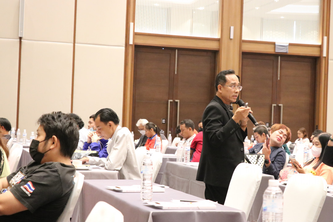 รูปภาพกิจกรรม สหกรณ์ออมทรัพย์การสื่อสารแห่งประเทศไทย ภาพกิจกรรม การประชุมสัมมนาสมาชิกที่เป็นตัวแทน/สมาชิก/ผู้เกษียณอายุส่วนกลาง ครั้งที่ 2 ประจำปี 2566 (สมาชิกปฏิบัติหน้าที่ในพื้นที่ส่วนกลาง) เมื่อวันที่ 26 พฤศจิกายน 2566 23