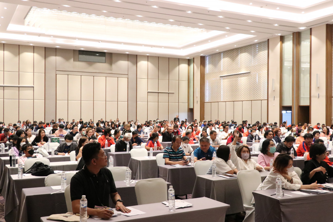 รูปภาพกิจกรรม สหกรณ์ออมทรัพย์การสื่อสารแห่งประเทศไทย ภาพกิจกรรม การประชุมสัมมนาสมาชิกที่เป็นตัวแทน/สมาชิก/ผู้เกษียณอายุส่วนกลาง ครั้งที่ 2 ประจำปี 2566 (สมาชิกปฏิบัติหน้าที่ในพื้นที่ส่วนกลาง) เมื่อวันที่ 26 พฤศจิกายน 2566 26