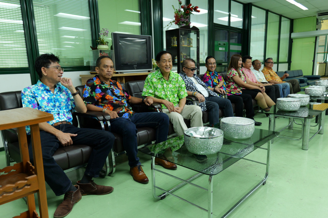 รูปภาพกิจกรรม สหกรณ์ออมทรัพย์การสื่อสารแห่งประเทศไทย กิจกรรม พิธีรดน้ำดำหัวแก่คณะกรรมการดำเนินการ สอ.กสท. 4