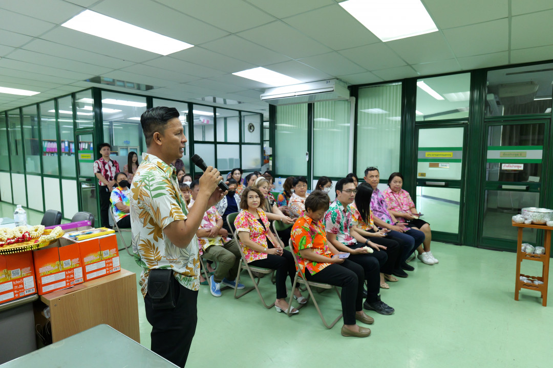 รูปภาพกิจกรรม สหกรณ์ออมทรัพย์การสื่อสารแห่งประเทศไทย กิจกรรม พิธีรดน้ำดำหัวแก่คณะกรรมการดำเนินการ สอ.กสท. 24
