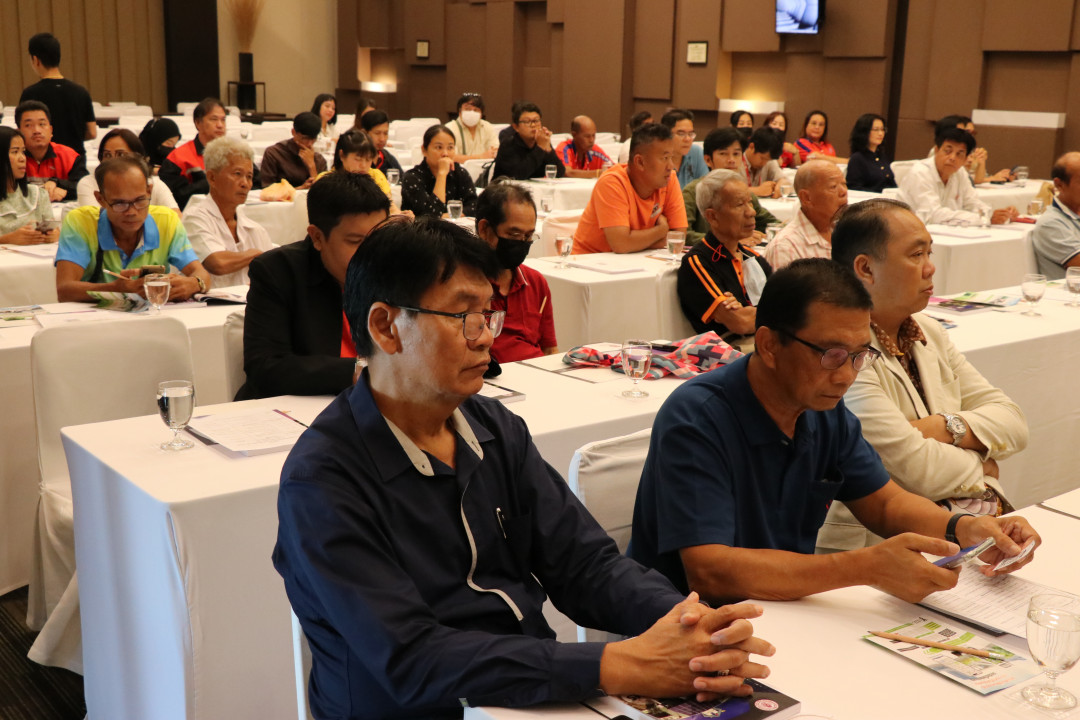 รูปภาพกิจกรรม สหกรณ์ออมทรัพย์การสื่อสารแห่งประเทศไทย กิจกรรม จัดประชุมสัมมนาสมาชิก/ผู้เกษียณส่วนภูมิภาค เขต 2 จังหวัดระยอง ประจำปี 2567 7