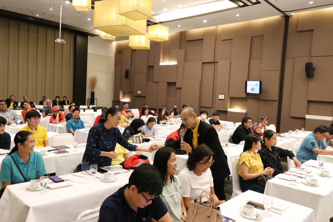 รูปภาพกิจกรรม สหกรณ์ออมทรัพย์การสื่อสารแห่งประเทศไทย กิจกรรม จัดประชุมสัมมนาสมาชิก/ผู้เกษียณส่วนภูมิภาค เขต 2 จังหวัดระยอง ประจำปี 2567 20