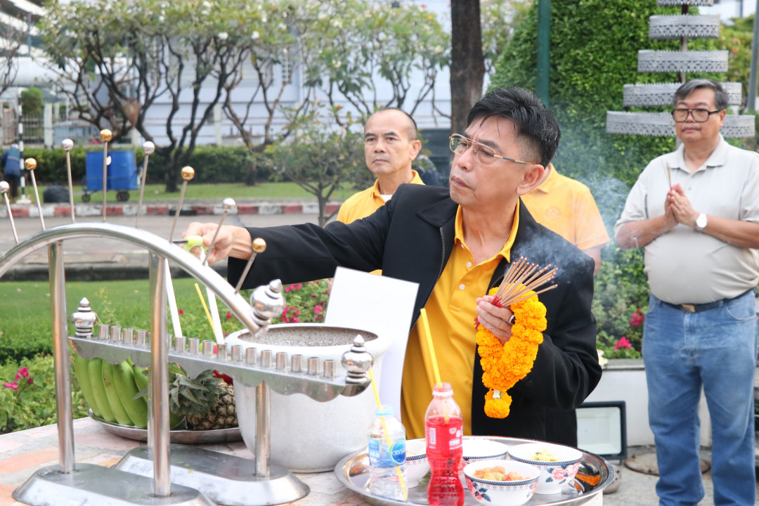 รูปภาพกิจกรรม สหกรณ์ออมทรัพย์การสื่อสารแห่งประเทศไทย กิจกรรม ทำบุญครบรอบ 56 ปี สอ.กสท. วันที่ 1 ตุลาคม 2568 13