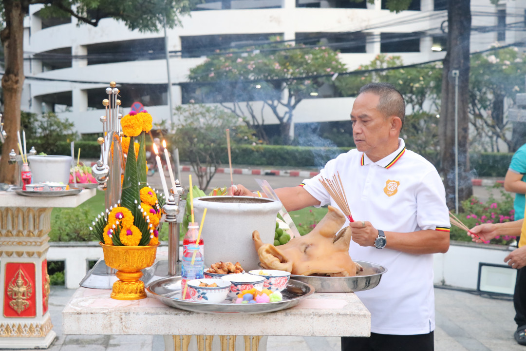 รูปภาพกิจกรรม สหกรณ์ออมทรัพย์การสื่อสารแห่งประเทศไทย กิจกรรม ทำบุญครบรอบ 56 ปี สอ.กสท. วันที่ 1 ตุลาคม 2568 14