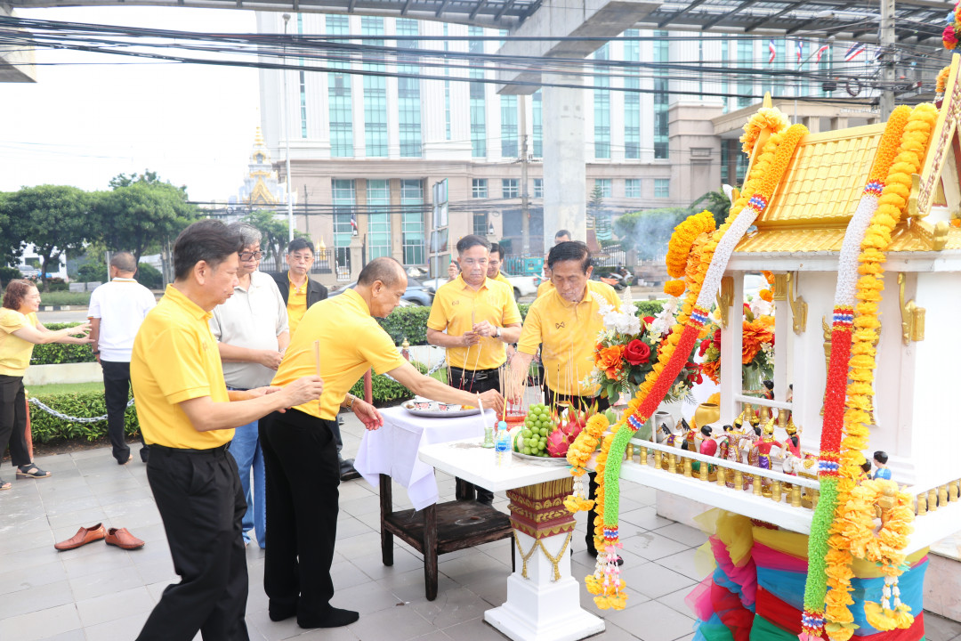 รูปภาพกิจกรรม สหกรณ์ออมทรัพย์การสื่อสารแห่งประเทศไทย กิจกรรม ทำบุญครบรอบ 56 ปี สอ.กสท. วันที่ 1 ตุลาคม 2568 36