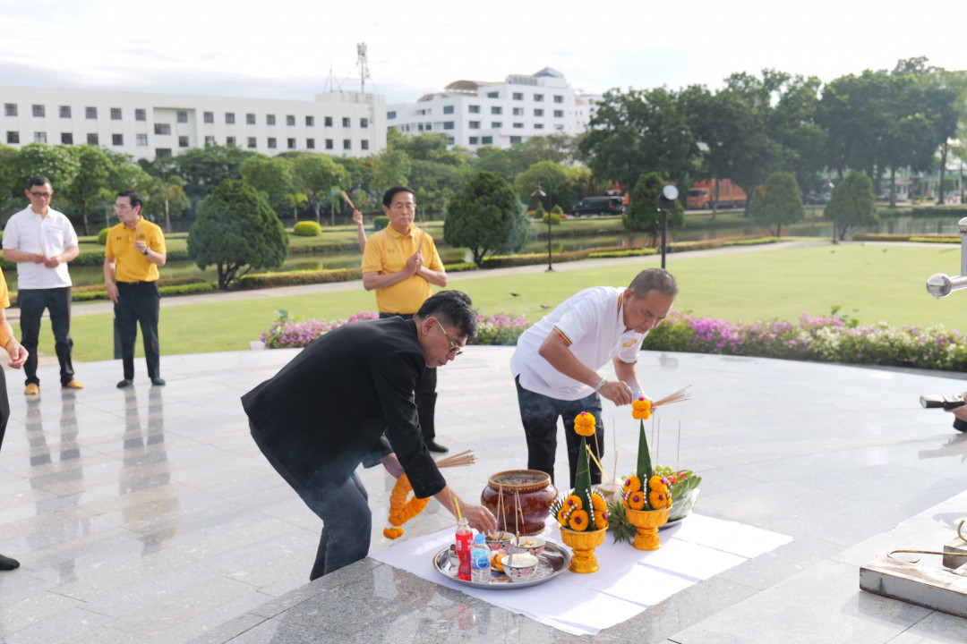 รูปภาพกิจกรรม สหกรณ์ออมทรัพย์การสื่อสารแห่งประเทศไทย กิจกรรม ทำบุญครบรอบ 56 ปี สอ.กสท. วันที่ 1 ตุลาคม 2568 49