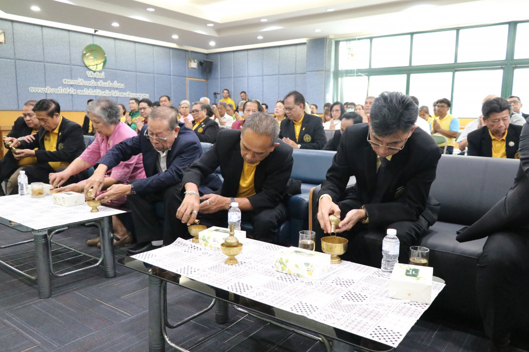 รูปภาพกิจกรรม สหกรณ์ออมทรัพย์การสื่อสารแห่งประเทศไทย กิจกรรม ทำบุญครบรอบ 56 ปี สอ.กสท. วันที่ 1 ตุลาคม 2568 91