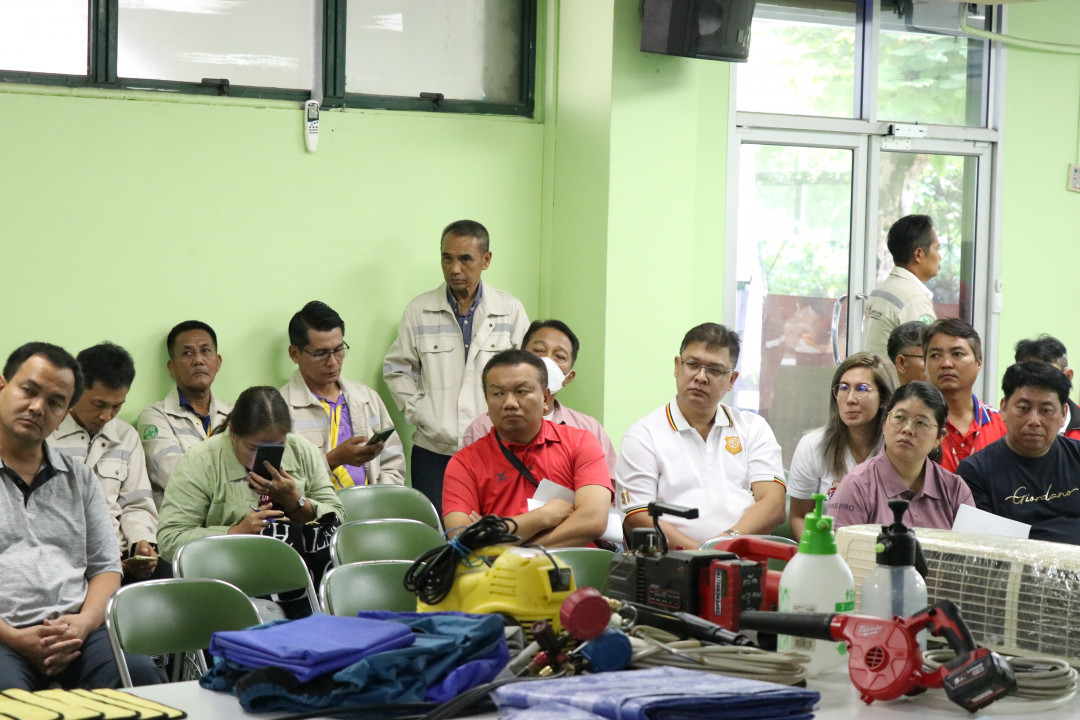 รูปภาพกิจกรรม สหกรณ์ออมทรัพย์การสื่อสารแห่งประเทศไทย กิจกรรม อบรมวิชาชีพสมาชิกส่วนกลาง "ล้างเครื่องปรับอากาศภายในบ้าน" ประจำปี 2568 18