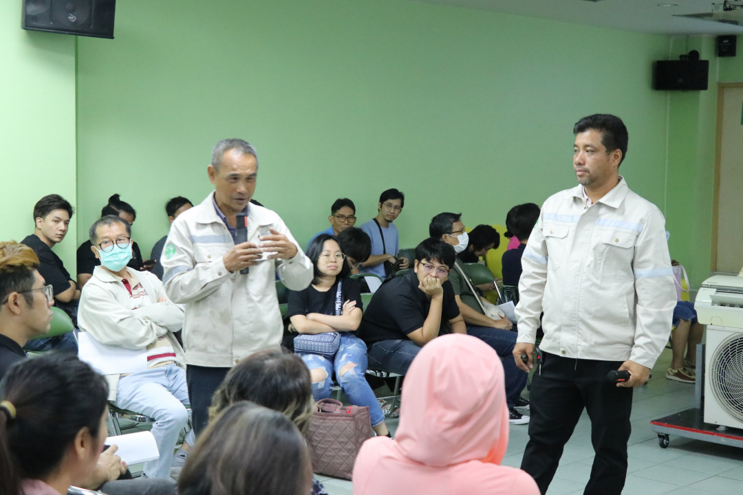 รูปภาพกิจกรรม สหกรณ์ออมทรัพย์การสื่อสารแห่งประเทศไทย กิจกรรม อบรมวิชาชีพสมาชิกส่วนกลาง "ล้างเครื่องปรับอากาศภายในบ้าน" ประจำปี 2568 26