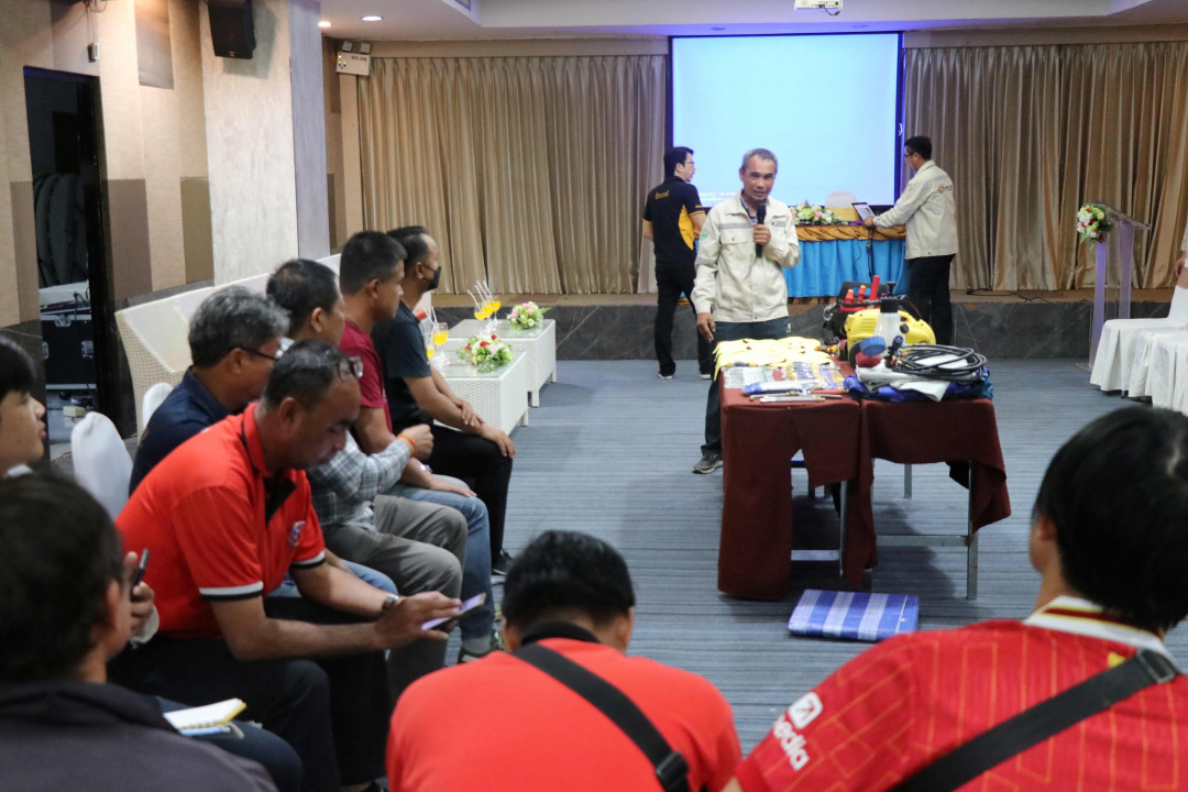 รูปภาพกิจกรรม สหกรณ์ออมทรัพย์การสื่อสารแห่งประเทศไทย กิจกรรม จัดประชุมสัมมนาสมาชิก/ผู้เกษียณส่วนภูมิภาค เขต 4 จังหวัดหนองคาย ประจำปี 2568 6