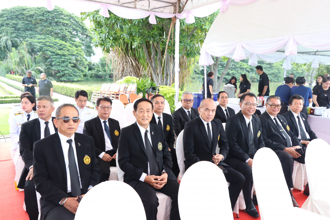 รูปภาพกิจกรรม สหกรณ์ออมทรัพย์การสื่อสารแห่งประเทศไทย กิจกรรม ร่วมพิธีวางพานพุ่มถวายสักการะเนื่องในวันสื่อสารแห่งชาติ ประจำปี 2569 6